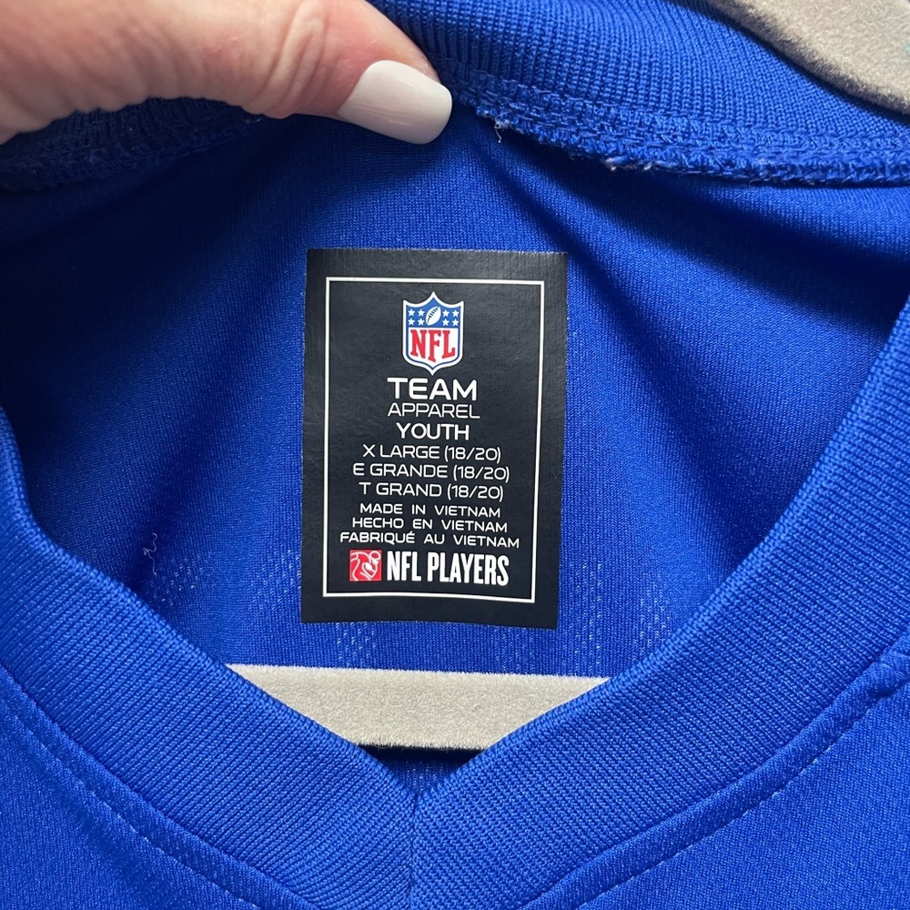 Stefon Diggs 14 Buffalo Bills YOUTH Jersey – Royal XL - Picture 5 of 5